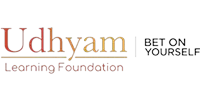 Udhyam Learning Foundation logo promoting entrepreneurship and future readiness education