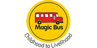 Magic Bus logo supporting education skilling and livelihood programmes for children and young people