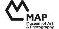 Museum of Art and Photography MAP logo representing the digital art and cultural museum initiative Museum of Art and Photography MAP logo representing the digital art and cultural museum initiative
