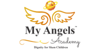 My Angels Academy logo supporting underprivileged children through education football and mentorship programmes My Angels Academy logo supporting underprivileged children through education football and mentorship programmes