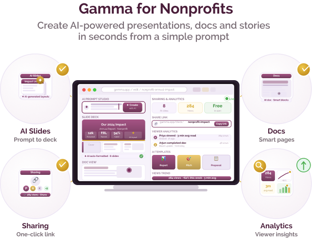AI-powered presentation and content creation tool AI-powered presentation and content creation tool